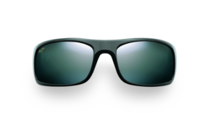 Maui Jim Grey Peahi Gloss Black Sunglasses